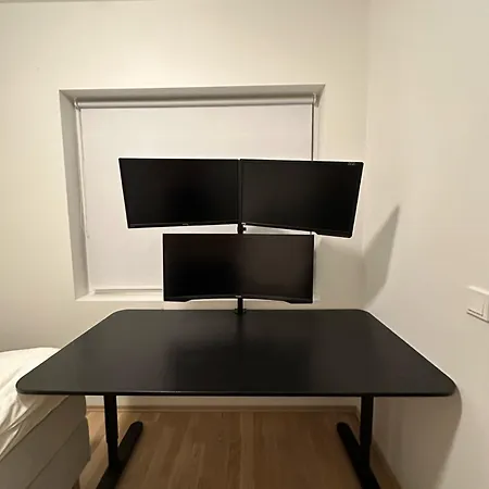 公寓 Sentral Hjorneleilighet Med Balkong *